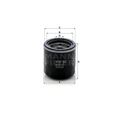 ölfilter mann filter - Ölfilter, mw