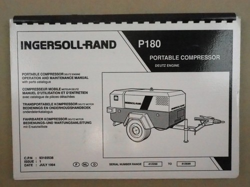 Ingersoll rand p180 kompressor - p180,